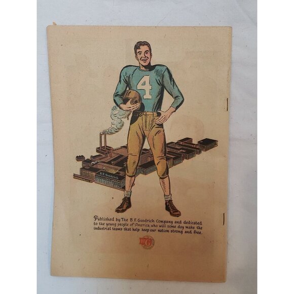 50s BF Goodrich Advertising Promotion Comic Book Johnson Makes The Team Vintage - Picture 2 of 10